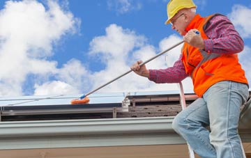 Bathley soft wash roof cleaning